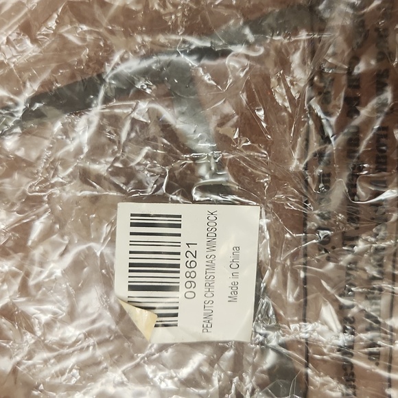 Peanuts Christmas Windsock with Green and Red Accents NIB - Picture 3 of 3